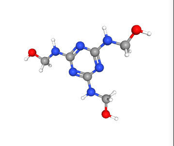 Crystalline C9H18N6O6 Hexamethylol Melamine Formaldehyde Resin Powder