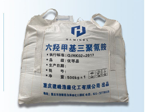 Crystalline C9H18N6O6 Hexamethylol Melamine Formaldehyde Resin Powder